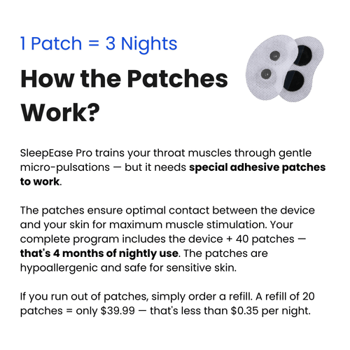 SleepEase Pro — Throat Muscle Strengthening — Eliminates Snoring & Sleep Apnea